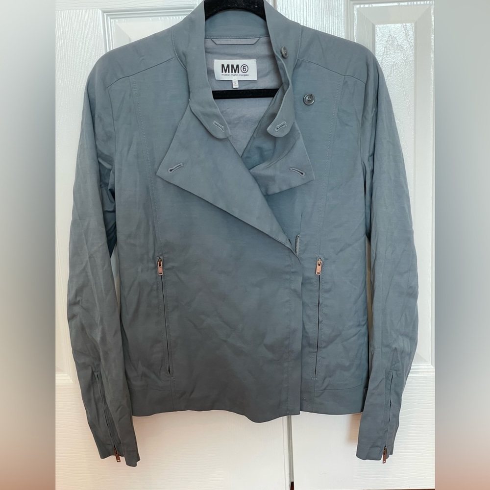 Maison Martin Margiela Teal Military Jacket
